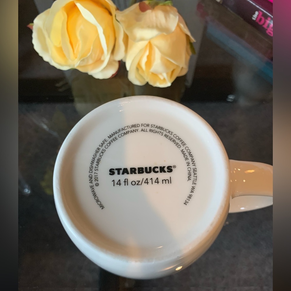 Starbucks 2017 Green Siren Mermaid Mug 14 oz. Great condition. - Picture 3 of 3